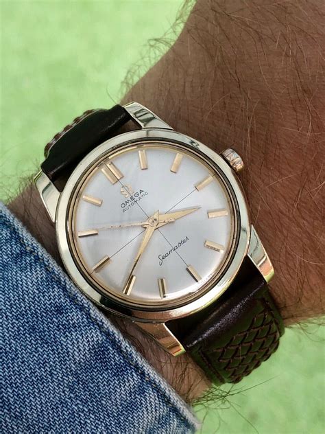 men's omega automatic watch|omega watches leather strap men's.